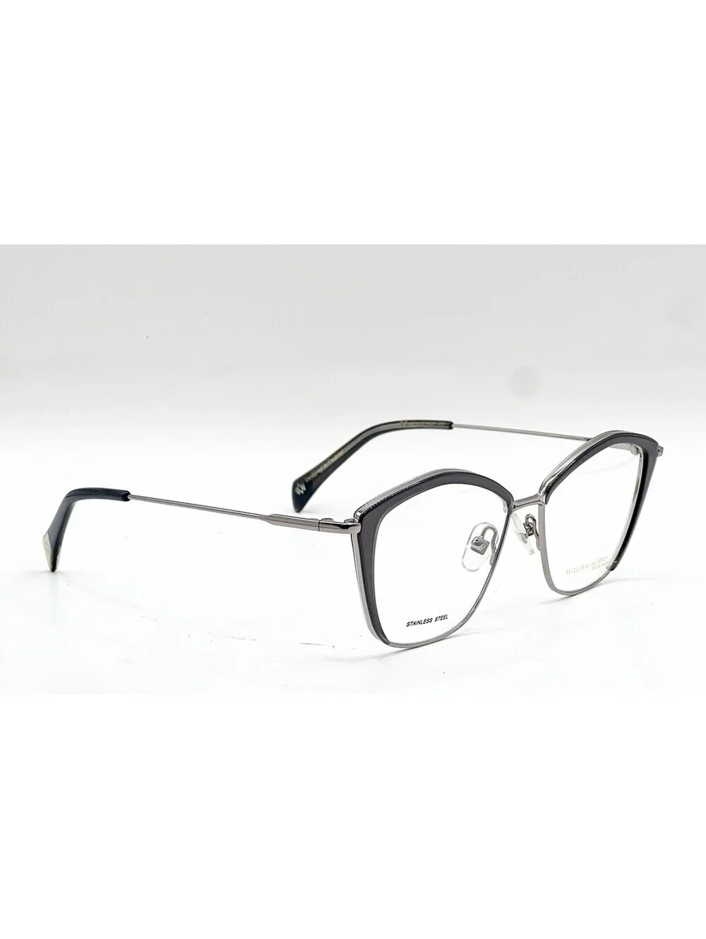 William Morris Roxanne C2 Gray Authentic Eyeglasses 53-16-143